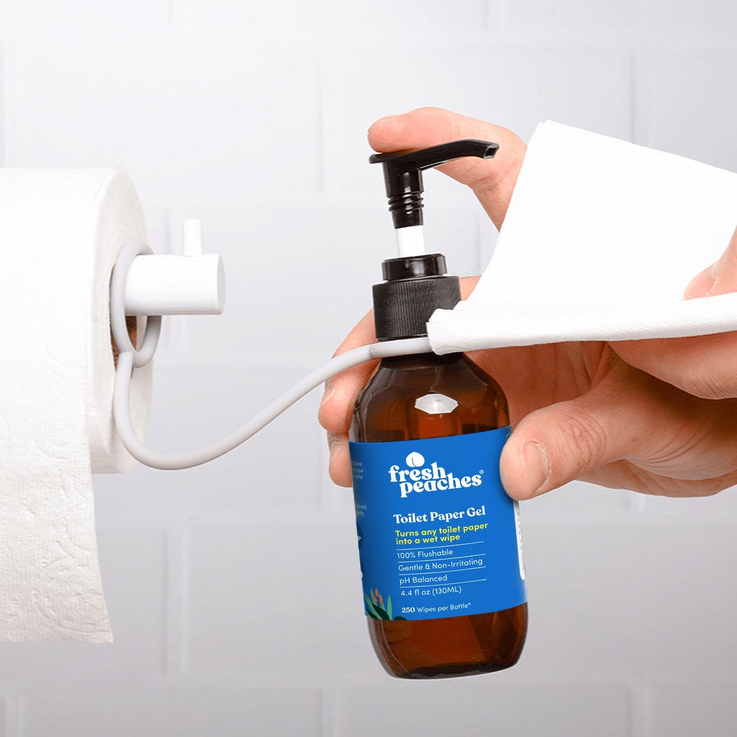 Bottle Hanger - Matte Grey - Fresh Peaches